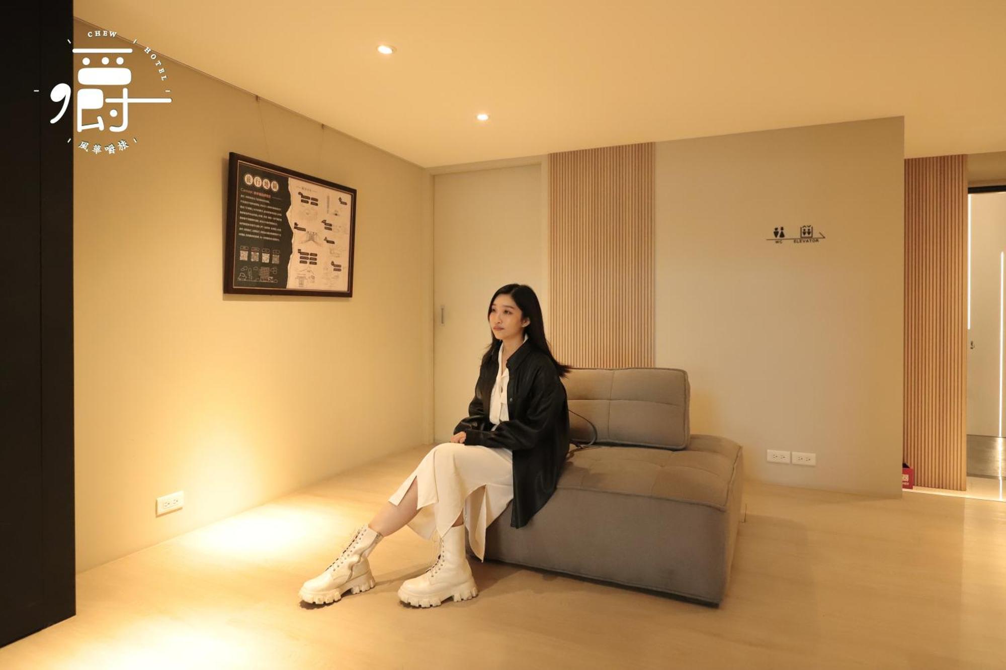 Aroma Chew Hotel Taichung Bagian luar foto